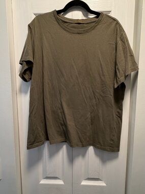 nuuds Everyday T-Shirt in Olive - L